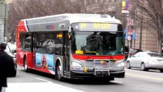 WMATA New Flyer XDE40 #7028 on the route D4