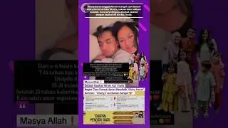 Begini Cara Donna Harun Mendidik Anaknya 'Ricky Harun' Sedari Kecil #donnaharun #rickyharun