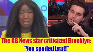GB News star Nana Akua harshly criticized Brooklyn Beckham You spoiled brat!