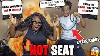 Is My Girlfriend FAKING Being Gay?! 💔 (EXPOSED) | HOTSEAT