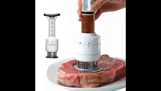 Meat Tenderizer & Marinade Injector Barbecue