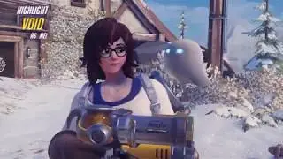 Mei snowball fight 2 vs 1