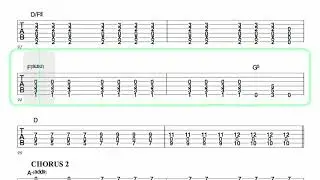 FOO FIGHTERS ● The Pretender [ Isolated Guitar 1 + TAB ]