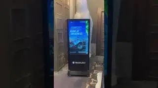 Led standee on rent 9711170359 #staietech #ledstandee #digitalsignage #kiosk #display #staietech