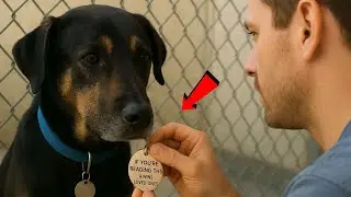Every Family Rejected This Dog&mdash;Until One Man Read The Tag On His Collar!