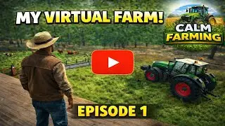 Calm Winter Farming ❄️ | Expanding the Cow Pen – Farming Simulator 25