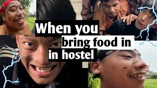 when you bring food in hostel 😂 || #funny #relatible #funnyvideo #comedy #viral