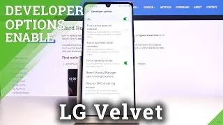 Как открыть режим разработчика на LG VELVET &mdash; Вход в параметры разработчика