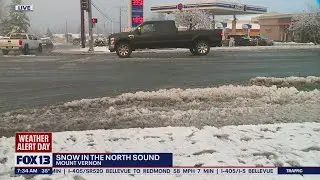 Lowland snow in north Puget Sound | FOX 13 Seattle
