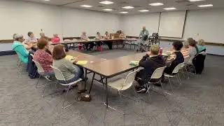 Cellphone photography clip from Monday evening&rsquo;s class with Mike Ullery
