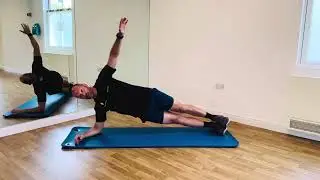 Cycle Strength Side Plank with Progressions