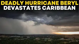 Hurricane Beryl 2024 LIVE | Deadly Hurricane Beryl Becomes The Earliest Category 5 | Times Now LIVE