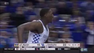 Bam Adebayo Finishes the Break with a Wildcat Dunk