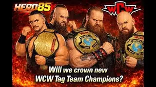 Pro Wrestling Sim: WCW #7: Will we crown new WCW Tag Team Champions?