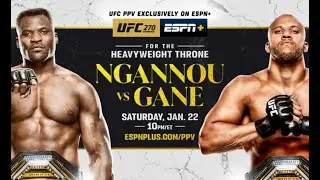 Fight scene #01. Ngannou vs Gane - UFC 270 Highlights [Ip Man 3 Music -  Strike Back (川井 憲次)]