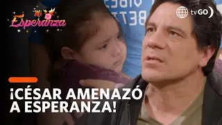 ¡Cesar amenaza con dañar a Esperanza si Elsa no la suelta! - Mi Esperanza 07/08/2018