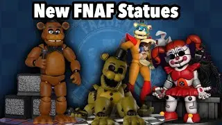 New Funko Fnaf Statues!!?! Funko Fnaf Statue Merch Predictions