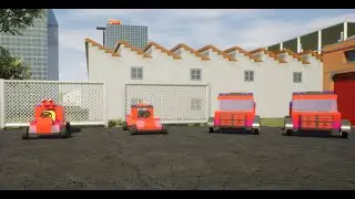 Brick Rigs Fire Trucks & Cars That I made!