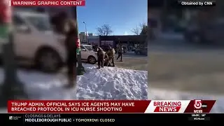ICE agents may have breached protocol in ICU nurse shooting, Trump admin says
