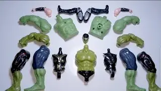 MARVEL ACTION FIGURE ASSEMBLY OF THOR TOYS VS HULK SMASH/ AVENGERS SUPERHERO TOYS VIDEOS