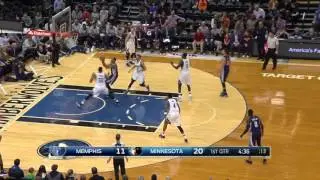 DJ Stephens Dunks Aggressively  Grizzlies vs Timberwolves  Oct 19, 2016  2016 17 NBA Preseason