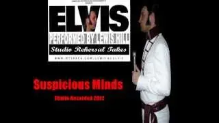 Suspicious Minds - Elvis - Performed By LEWIS HILL - 2012 (STUDIO Live Version)