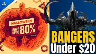 22 АБСОЛЮТНО БАНГЕРНЫХ ИГРЫ до 20 долларов! | Распродажа PSN на Хэллоуин 2025