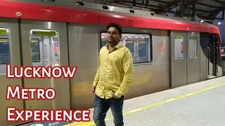 Lucknow Metro 🚇 | Indira Nagar To Charbagh Full Journey | Metro Vlog #vlog #lucknowmetro 
