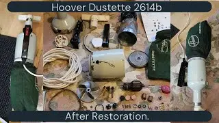 Hoover Dustette 2614B - After Restoration & a new inner bag!