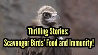 Thrilling Stories: Scavenger Birds' Food and Immunity!