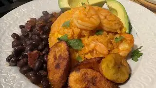 Arroz Con Camarones Recipe | Puerto Rican Shrimp Rice | Mari's Cooking