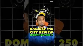 Dominar 250 good for city ? pros and cons | Trengine #automobile #dominar250