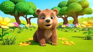 Ой! Медвежонок свернул плед для пикника 🐻🍉 | Забавная песенка для малышей | Детские стишки