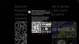 Free Splatoon 3 Banner! Splatoon 3 QR Code!