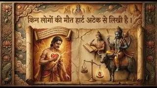 किन लोगों की मौत हार्ट अटेक से लिखी है। गरुण पुराण रहस्य ।। Garun Puran videos ।। #karma #death