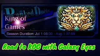 Road to KOG with Galaxy Eyes