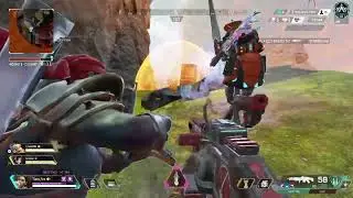 Mini gun go brrrr #squadwipe #apex #rampart @apexpredator556 @apexhunterzz6003