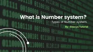Number system | Types of no system | BCA & BTECH