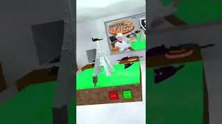 How to get to the secret pizza room in big scary!