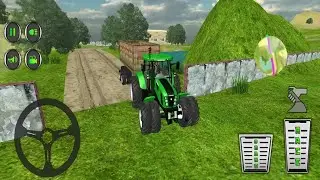 Real Tractor Trolley Transport Stone Offroad Driving - Android games - Techno Gamerz M