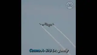 This is the Counter Insurgency Aircraft Cessna A-37 Dragonfly used in Vietnam #aviation #military