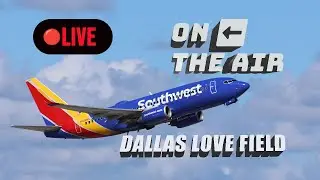 🔴LIVE Planespotting From DAL Dallas Love Field:Wednesday Plane Action Mania Plane Spotting@DAL