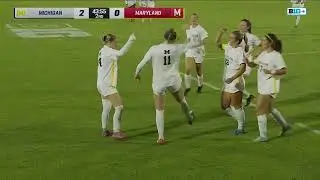 Women's Soccer Highlights at Maryland (Oct. 16)
