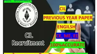 cil English previous year paper with solution