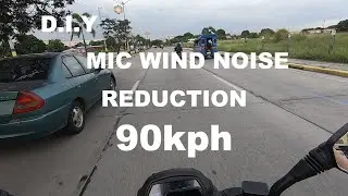DIY WIND NOISE REDUCER FOR EXTERNAL MIC/#MilesRojasTV