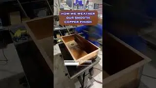 Quickly Patina A Copper Sink With Us