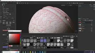 Use Of Anchor Points For Color/Roughness Detail In Micro Normal And Height [Timelapse]