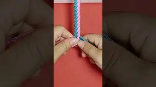 8 Strand Braiding Tutorial DIY Handmade Craft  #knot #diy