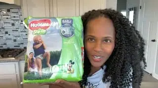 Huggies Little Movers Slip On Diaper (OMG)