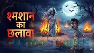 Samshan ka chhalawa || Horror kid's stroy || CARTOON animation movie #moralkahaniya #horror #video 
